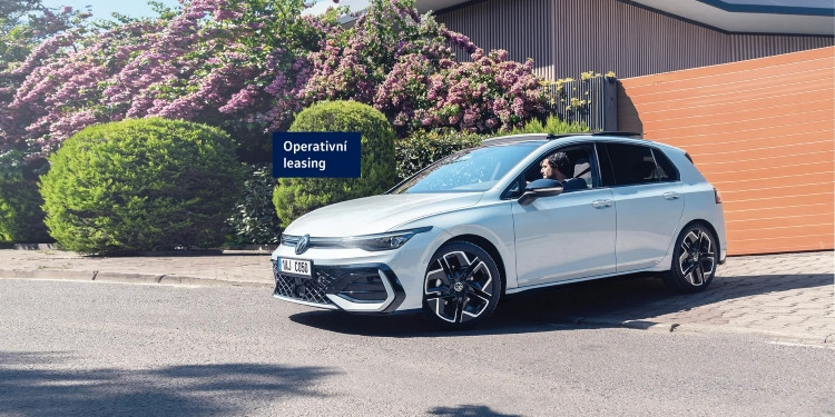 Akční operativní leasing Volkswagen Golf bez čekání nyní již od 5 990 Kč s DPH.