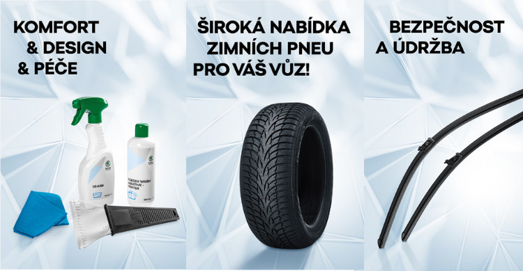 Připravte se na zimu i Vy se ŠKODA AUTO.